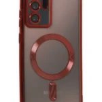 Uray store Samsung Galaxy Note 20 Ultra Kılıf Kross Magneticsafe Kapak - Kırmızı