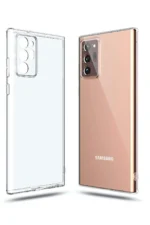 Uray store Samsung Galaxy Note 20 Ultra Kılıf Lüx Şeffaf Silikon - Görsel 3
