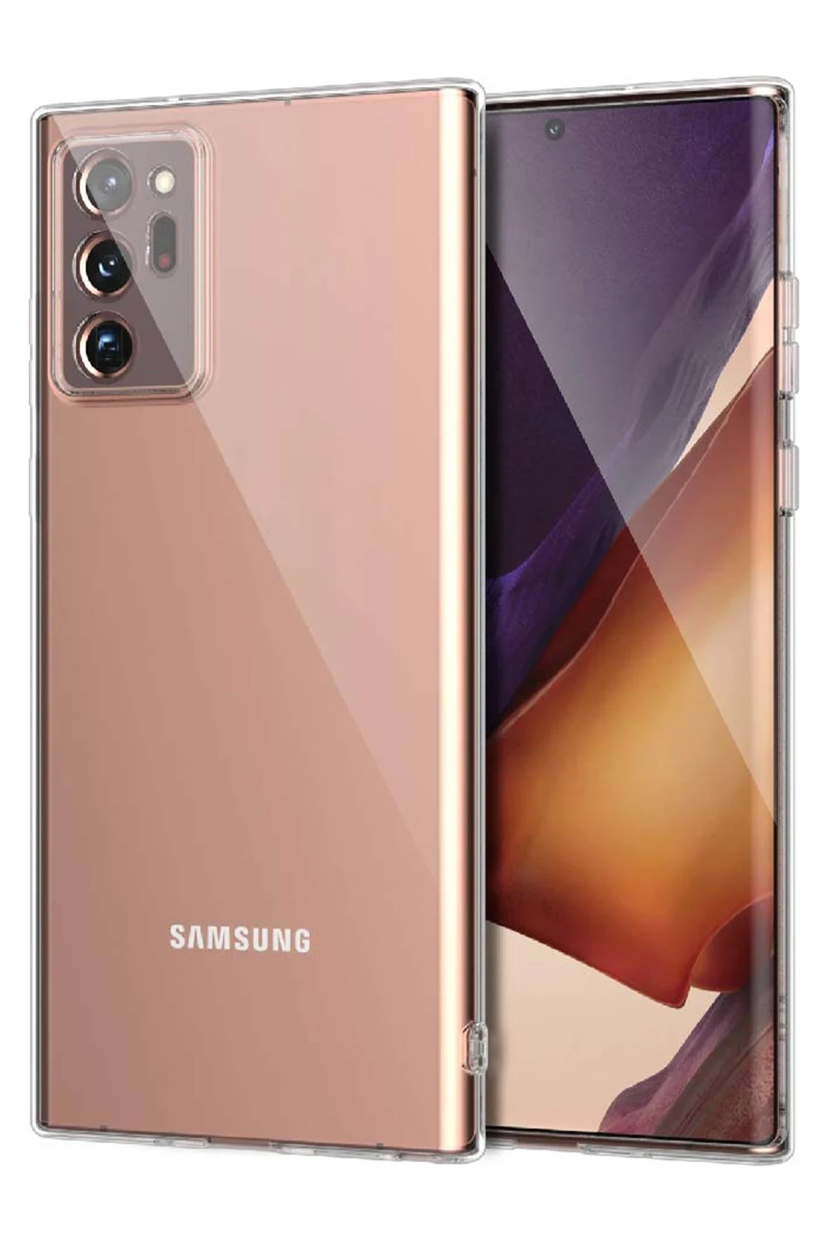 newface-samsung-galaxy-note-20-ultra-kilif-lux-seffaf-silikon-default Uray store Samsung Galaxy Note 20 Ultra Kılıf Lüx Şeffaf Silikon - Görsel 1