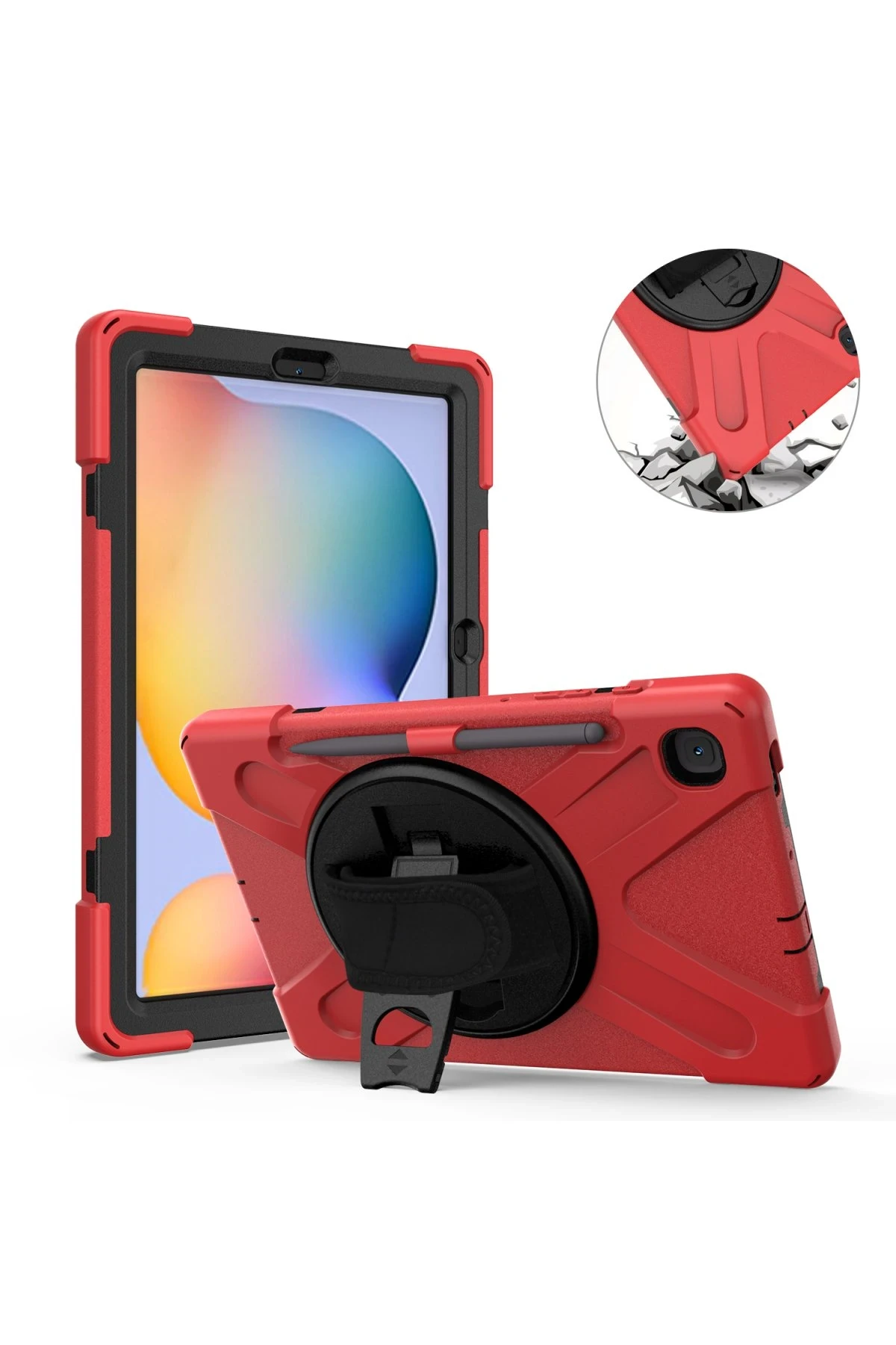 newface-samsung-galaxy-p610-tab-s6-lite-104-kilif-amazing-tablet-kapak-kirmizi-default Uray store Samsung Galaxy P610 Tab S6 Lite 10.4 Kılıf Amazing Tablet Kapak - Kırmızı - Görsel 1