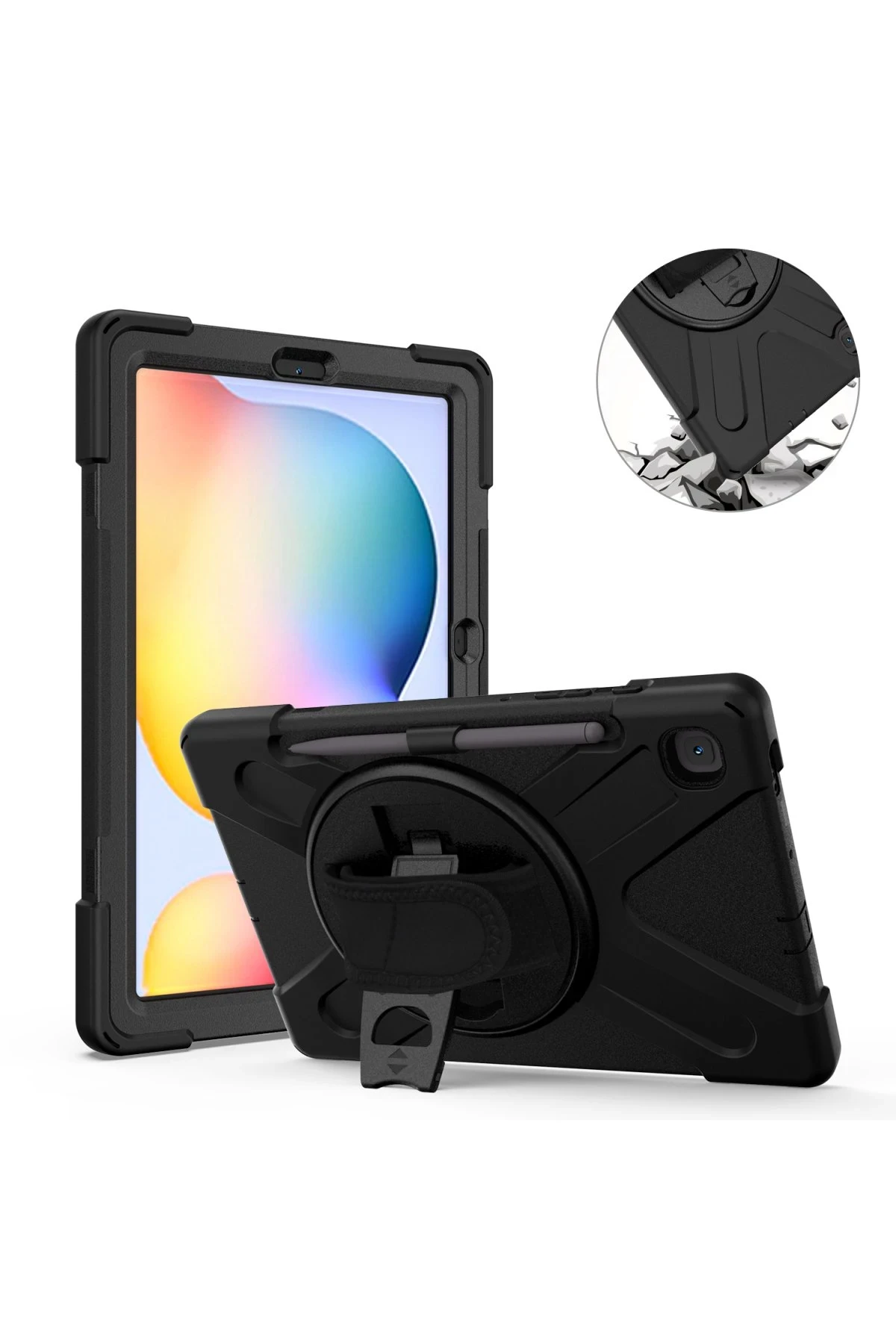 newface-samsung-galaxy-p610-tab-s6-lite-104-kilif-amazing-tablet-kapak-siyah-default Uray store Samsung Galaxy P610 Tab S6 Lite 10.4 Kılıf Amazing Tablet Kapak - Siyah - Görsel 1