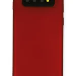 Uray store Samsung Galaxy S10 Plus Kılıf First Silikon - Bordo