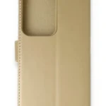 Uray store Samsung Galaxy S20 Ultra Trend S Plus Kapaklı Kılıf - Gold