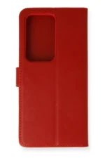 Uray store Samsung Galaxy S20 Ultra Trend S Plus Kapaklı Kılıf - Kırmızı