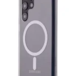 Uray store Samsung Galaxy S22 Ultra Kılıf Magneticsafe Şeffaf Silikon - Şeffaf