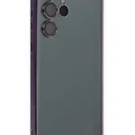 Uray store Samsung Galaxy S22 Ultra Kılıf Razer Lensli Silikon - Mor