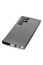 Uray store Samsung Galaxy S22 Ultra Kılıf Razer Lensli Silikon - Siyah - Görsel 3