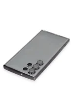 Uray store Samsung Galaxy S22 Ultra Kılıf Razer Lensli Silikon - Siyah - Görsel 4