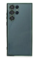 Uray store Samsung Galaxy S22 Ultra Kılıf Razer Lensli Silikon - Yeşil - Görsel 2
