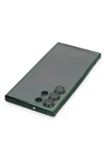 Uray store Samsung Galaxy S22 Ultra Kılıf Razer Lensli Silikon - Yeşil - Görsel 4