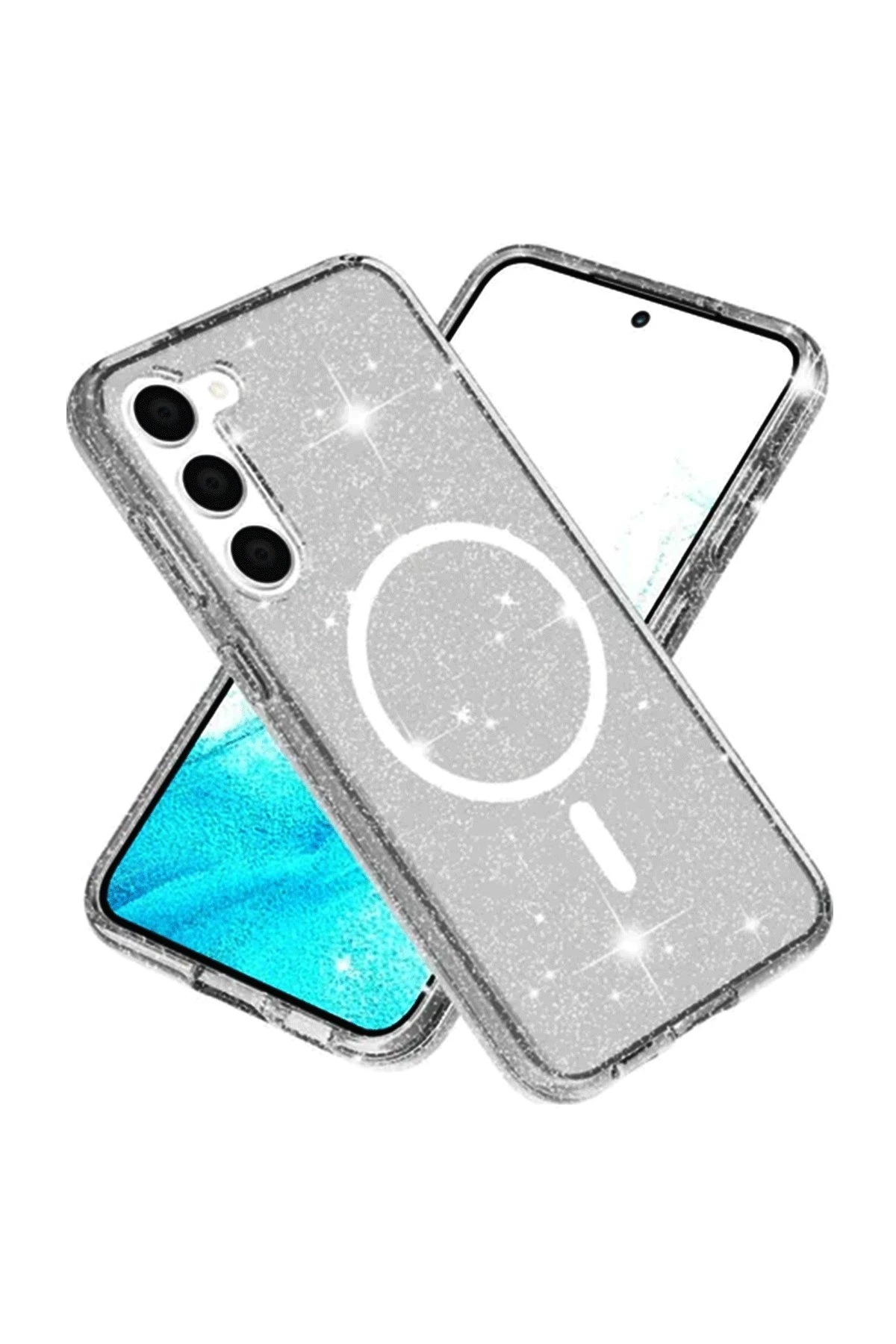 newface-samsung-galaxy-s23-fe-kilif-glow-magsafe-kapak-siyah-default Joko Samsung Galaxy S23 FE Kılıf Star Magsafe Kapak - Siyah - Görsel 1
