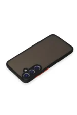 Uray store Samsung Galaxy S23 FE Kılıf Montreal Silikon Kapak - Siyah - Görsel 3