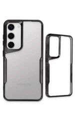 Uray store Samsung Galaxy S23 Kılıf Boyi Silikon Kapak - Siyah - Görsel 3