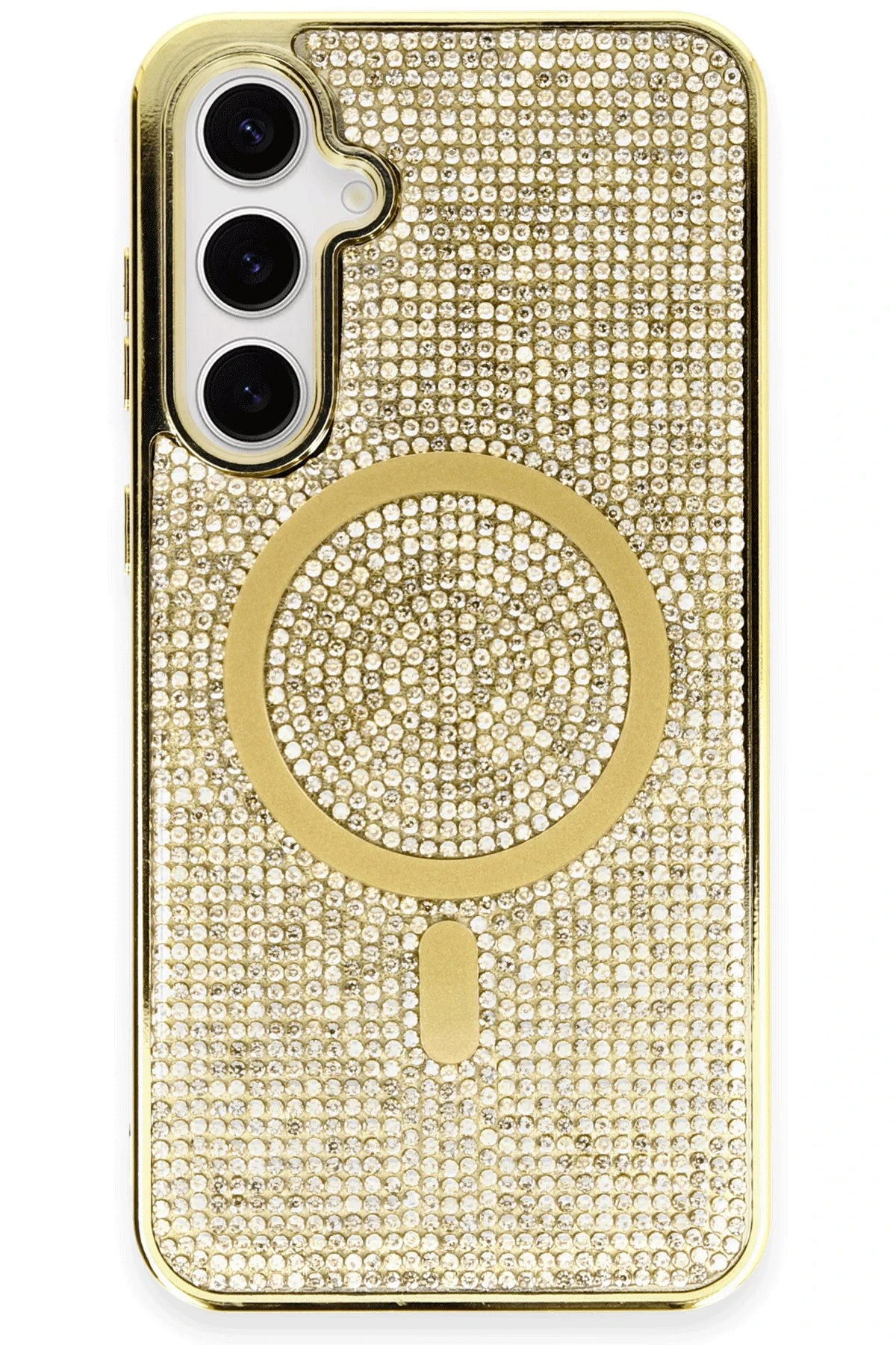 newface-samsung-galaxy-s23-kilif-diamond-magsafe-kapak-gold-default Joko Samsung Galaxy S23 Kılıf Helen Magsafe Kapak - Gold - Görsel 1