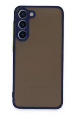 Uray store Samsung Galaxy S23 Kılıf Montreal Silikon Kapak - Lacivert