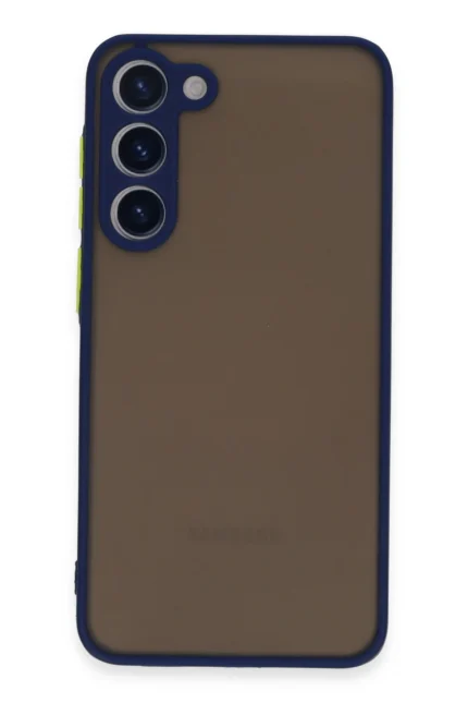 Uray store Samsung Galaxy S23 Kılıf Montreal Silikon Kapak - Lacivert