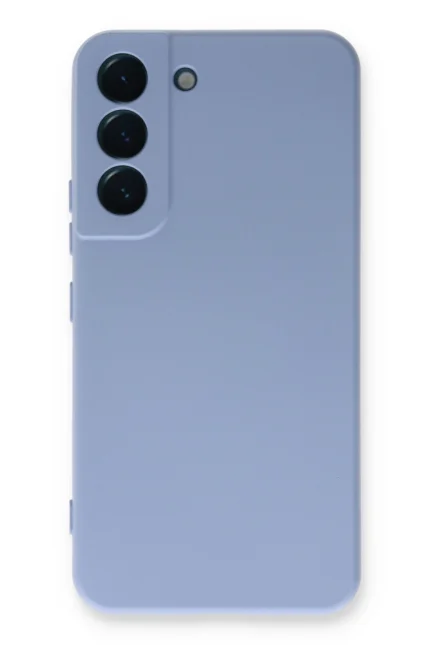 Uray store Samsung Galaxy S23 Kılıf Nano içi Kadife Silikon - Lila