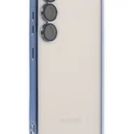 Uray store Samsung Galaxy S23 Kılıf Razer Lensli Silikon - Açık Mavi