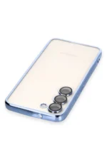 Uray store Samsung Galaxy S23 Kılıf Razer Lensli Silikon - Açık Mavi - Görsel 3