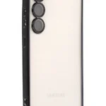 Uray store Samsung Galaxy S23 Kılıf Razer Lensli Silikon - Siyah