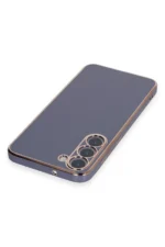 Uray store Samsung Galaxy S23 Kılıf Volet Silikon - Mavi - Görsel 3
