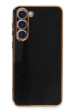 Uray store Samsung Galaxy S23 Kılıf Volet Silikon - Siyah