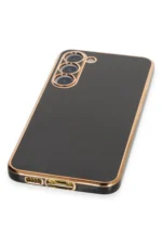 Uray store Samsung Galaxy S23 Kılıf Volet Silikon - Siyah - Görsel 4
