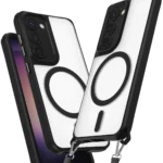Uray store Samsung Galaxy S23 Plus Kılıf Enka Magsafe Silikon Kılıf - Siyah