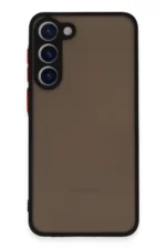 Uray store Samsung Galaxy S23 Plus Kılıf Montreal Silikon Kapak - Siyah