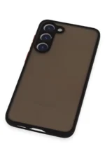 Uray store Samsung Galaxy S23 Plus Kılıf Montreal Silikon Kapak - Siyah - Görsel 3