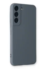 Uray store Samsung Galaxy S23 Plus Kılıf Nano içi Kadife Silikon - Gri - Görsel 2