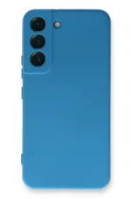Uray store Samsung Galaxy S23 Plus Kılıf Nano içi Kadife Silikon - Mavi