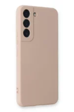 Uray store Samsung Galaxy S23 Plus Kılıf Nano içi Kadife Silikon - Pudra - Görsel 2
