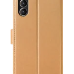 Uray store Samsung Galaxy S23 Plus Trend S Plus Kapaklı Kılıf - Gold