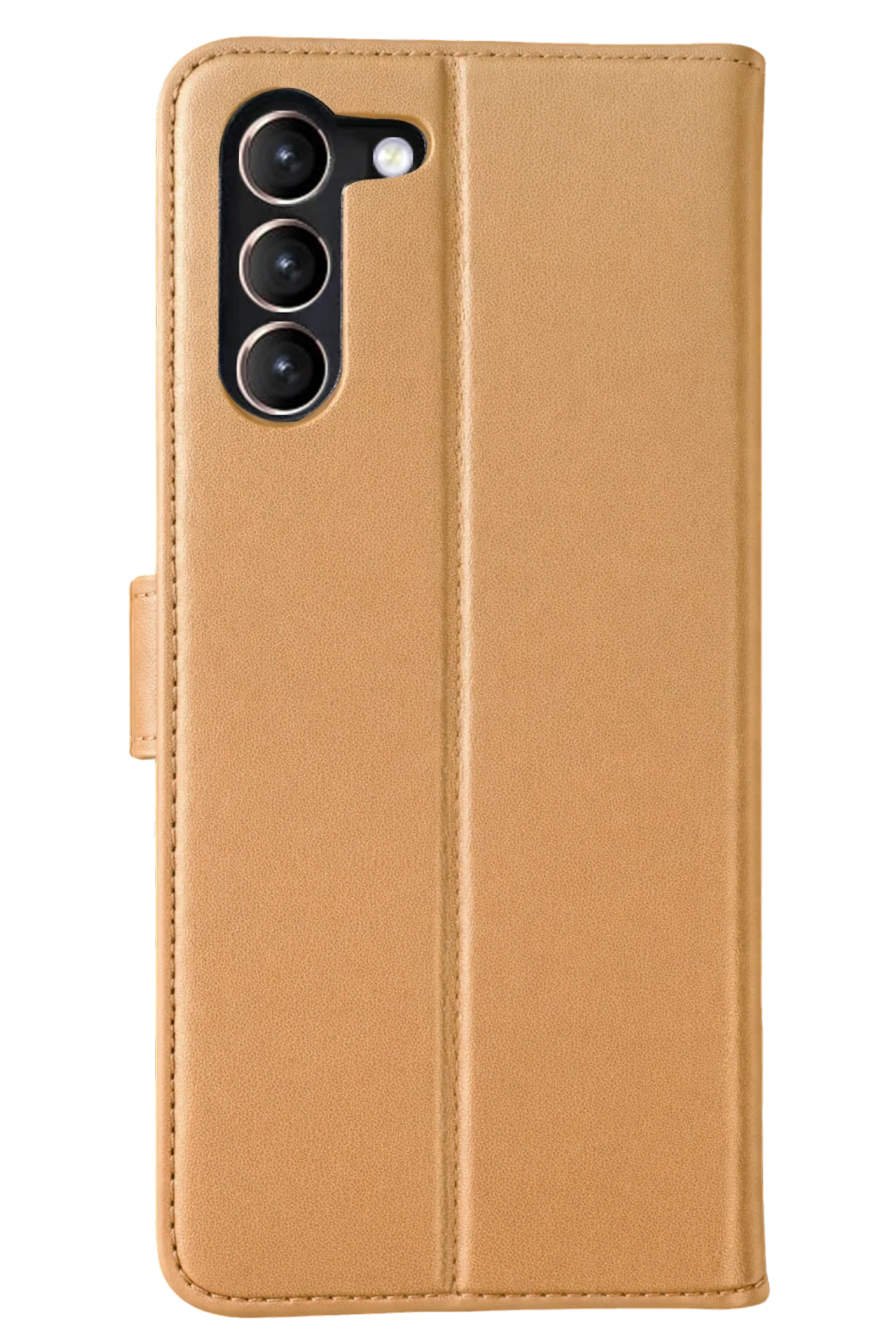 newface-samsung-galaxy-s23-plus-slim-fit-trend-s-plus-kapakli-kilif-gold-default Uray store Samsung Galaxy S23 Plus Trend S Plus Kapaklı Kılıf - Gold - Görsel 1