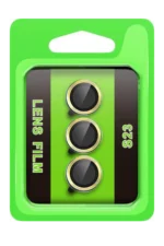 Uray store Samsung Galaxy S23 Raze Metal Kamera Lens - Sarı