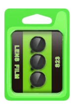 Uray store Samsung Galaxy S23 Raze Metal Kamera Lens - Siyah