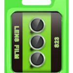 Uray store Samsung Galaxy S23 Raze Metal Kamera Lens - Yeşil