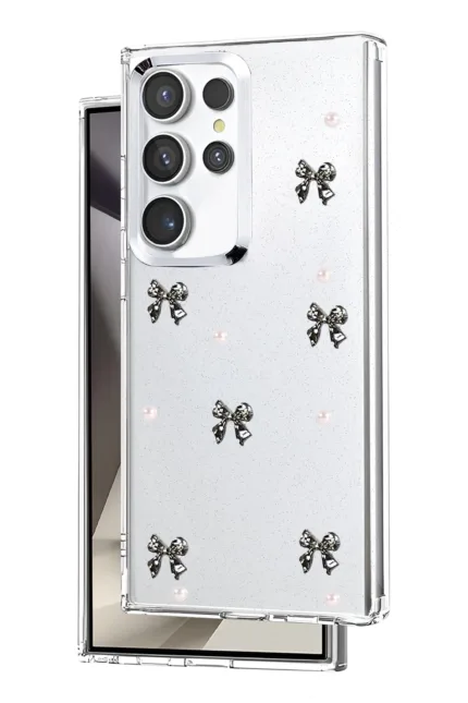 Uray store Samsung Galaxy S23 Ultra Fiyonk Desenli Kapak - Desen 8