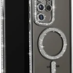 Uray store Samsung Galaxy S23 Ultra Joke Simli Magneticsafe Kılıf - Siyah