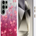 Uray store Samsung Galaxy S23 Ultra Kılıf Blade Aynalı Desenli Kapak - Desen 3