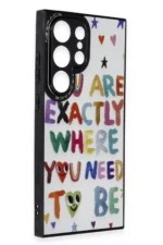 Uray store Samsung Galaxy S23 Ultra Kılıf Mirror Desenli Kapak - Mirror - 10 - Görsel 2