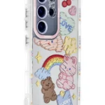 Uray store Samsung Galaxy S23 Ultra Kılıf Reflexion Desenli Kapak - Desen 4