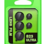 Uray store Samsung Galaxy S23 Ultra Raze Metal Kamera Lens - Siyah