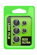 Uray store Samsung Galaxy S23 Ultra Raze Metal Kamera Lens - Yeşil