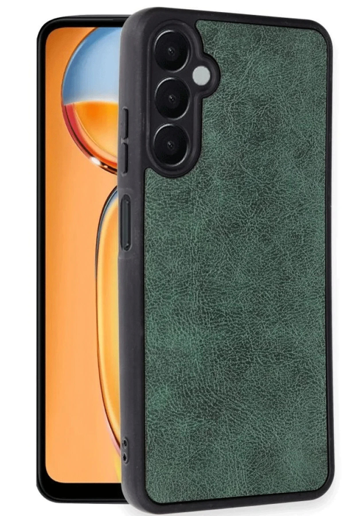 newface-samsung-galaxy-s24-fe-kilif-aras-deri-kapak-koyu-yesil-default Uray store Samsung Galaxy S24 FE Kılıf Aras Deri Kapak - Koyu Yeşil - Görsel 1