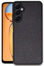 Uray store Samsung Galaxy S24 FE Kılıf Aras Deri Kapak - Siyah - Görsel 2