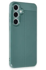 Uray store Samsung Galaxy S24 FE Kılıf Auto Focus Kapak - Koyu Yeşil - Görsel 2