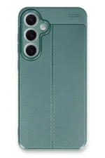 Uray store Samsung Galaxy S24 FE Kılıf Auto Focus Kapak - Koyu Yeşil - Görsel 3
