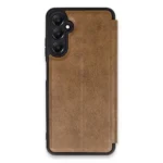 Uray store Samsung Galaxy S24 FE Kılıf Flip Cover - Taba